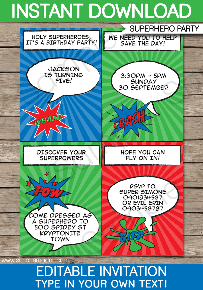 printable-superhero-invitation-templates-doctemplates