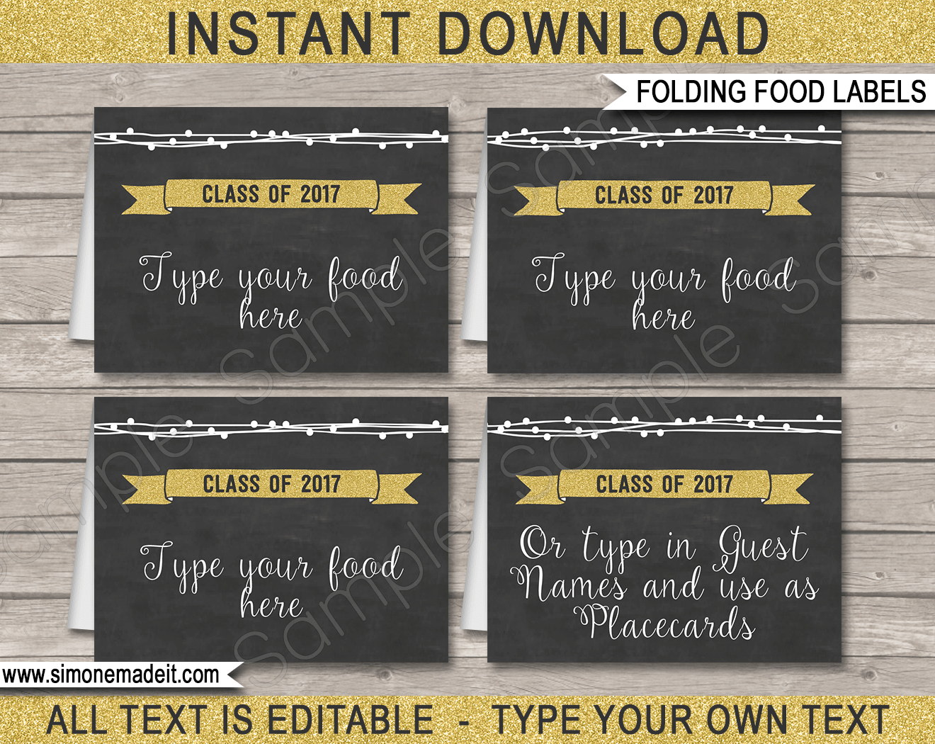 graduation labels template free graduation food labels place cards editable graduation labels template free graduation food labels place cards editable