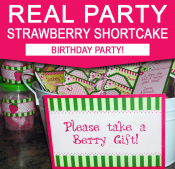 STRAWBERRY SHORTCAKE Birthday Party Theme Ideas