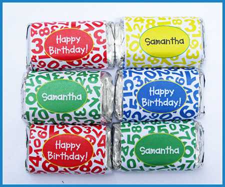Sesame Street Party Mini Candy Wrappers