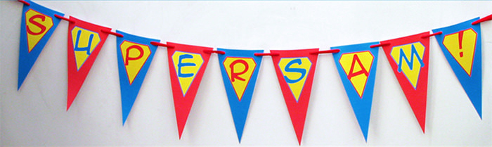 Superhero Party Banner | Printable Template