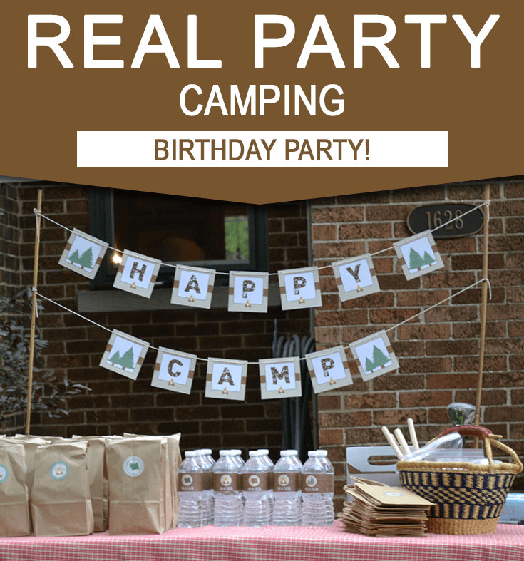Camping Birthday Party Ideas