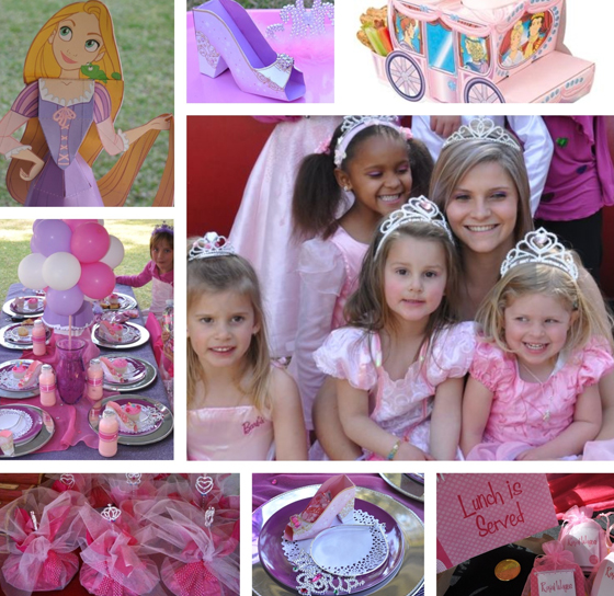 Pirate and Princess Birthday party idea