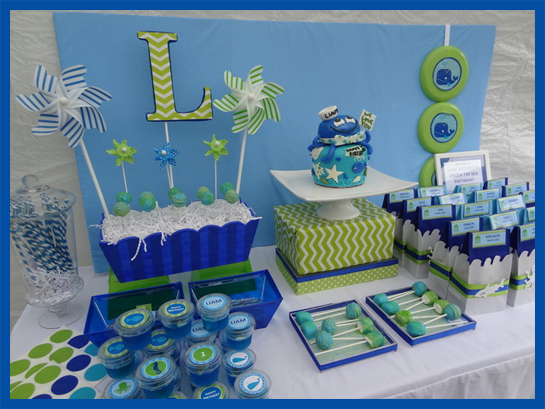 UNDER THE SEA Theme Birthday Party