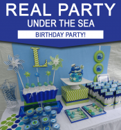 Under the Sea Birthday Party Ideas - Real Party