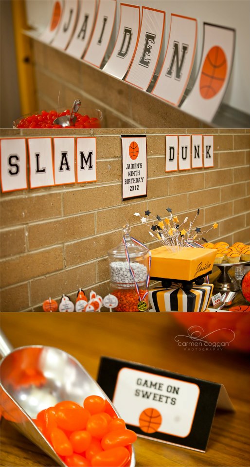 Basketball Birthday Party Theme Ideas