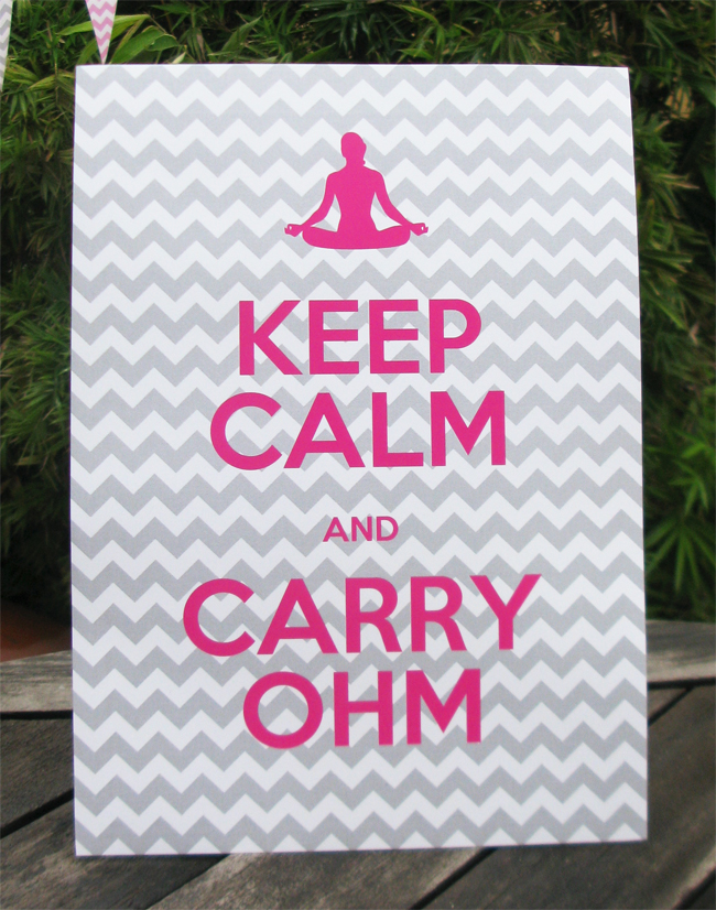 Keep Calm and Carry Ohm