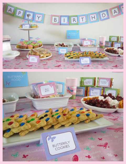 BUTTERFLY BIRTHDAY PARTY IDEAS