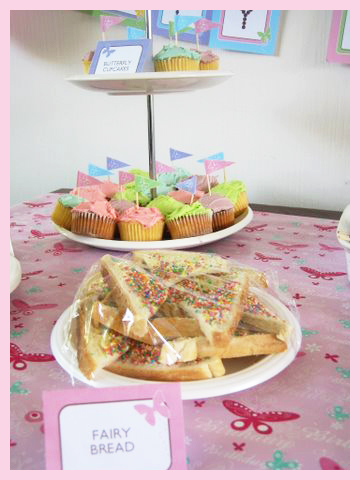 BUTTERFLY PARTY FOOD IDEAS