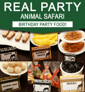 Safari Birthday Party Food Ideas - Real Party