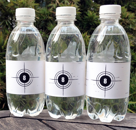 Printable Laser Tag Water Bottles Wrappers