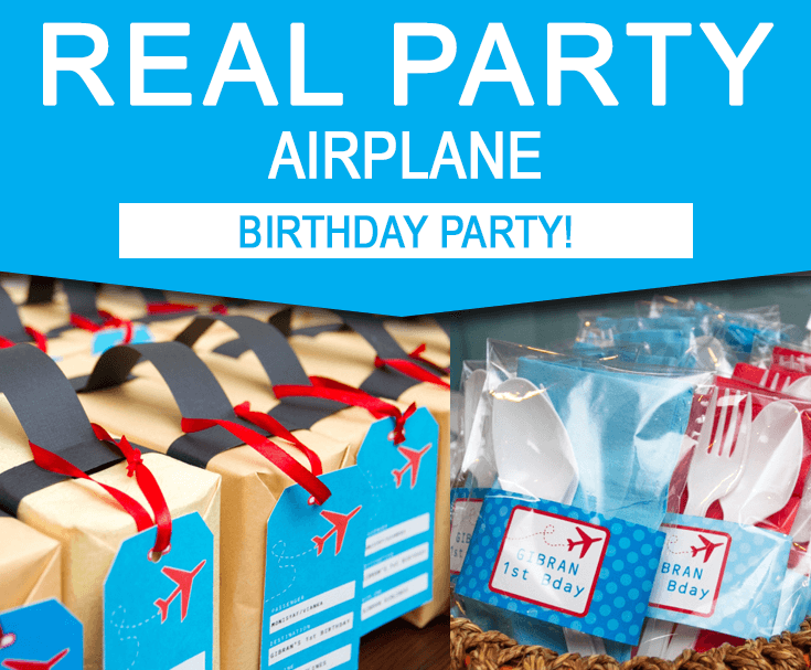 Airplane Birthday Party Ideas