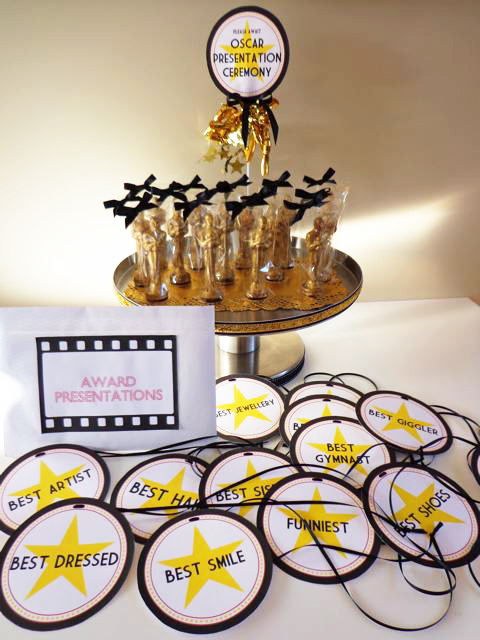 Oscar Awards Movie Birthday Party