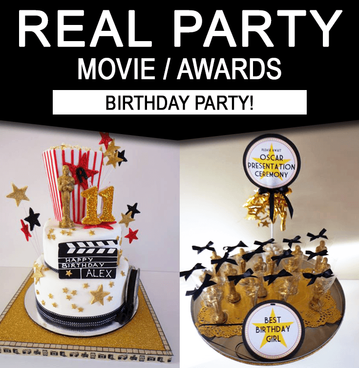 Movie Birthday Party Ideas - Real Party