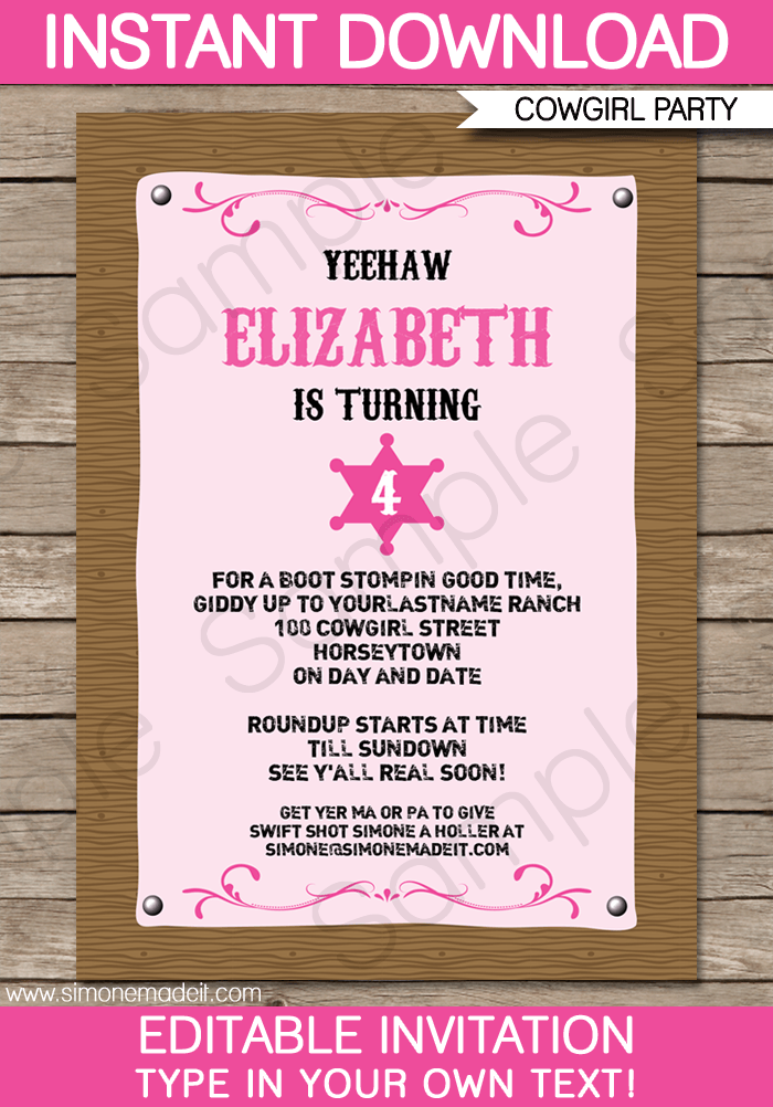 cowgirl-party-invitations-template-printable-birthday-party-invite