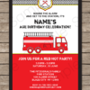 Fireman Invitation