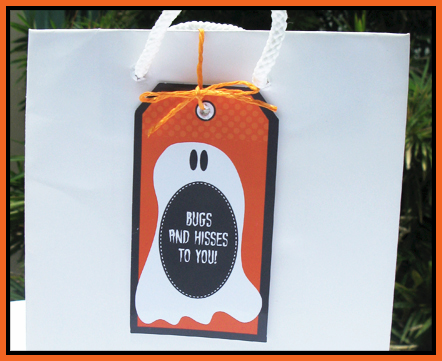 Printable HALLOWEEN GIFT TAG