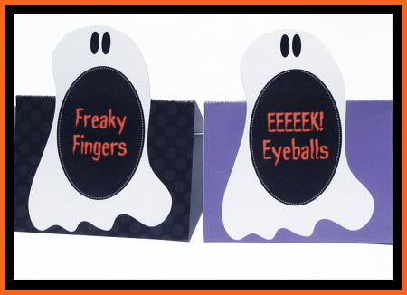 Printable Halloween Food Buffet Labels