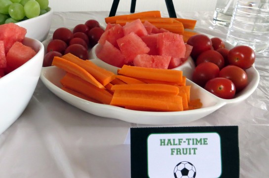 Soccer party food