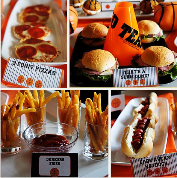 Basketball Party Food Ideas