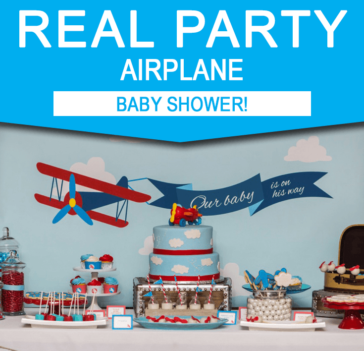 Airplane Baby Shower Ideas