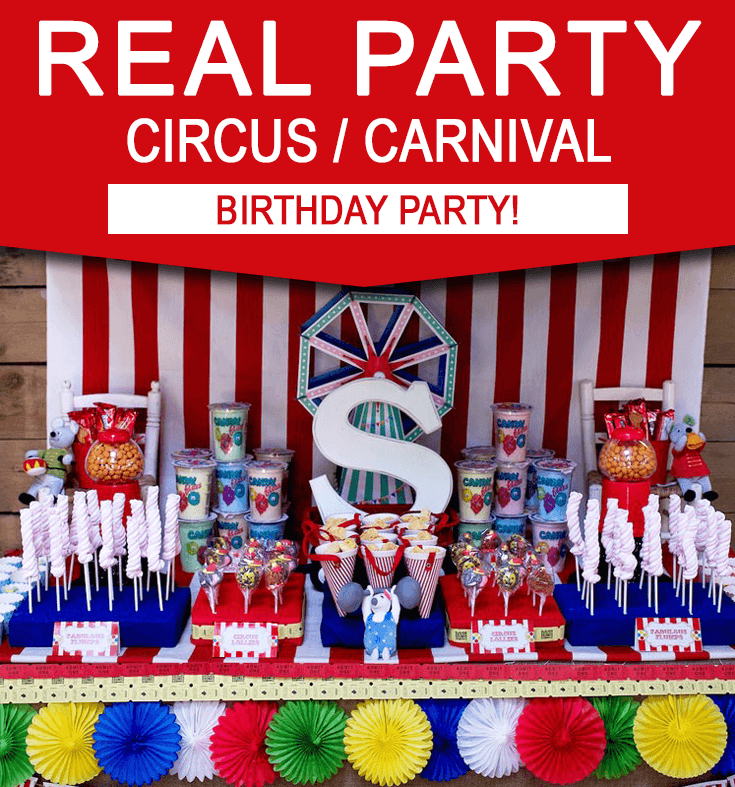 Carnival Circus Birthday Party Ideas