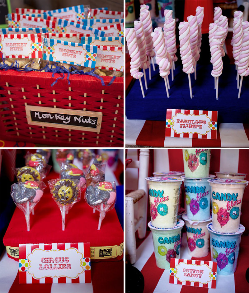 Circus Party Ideas - Food