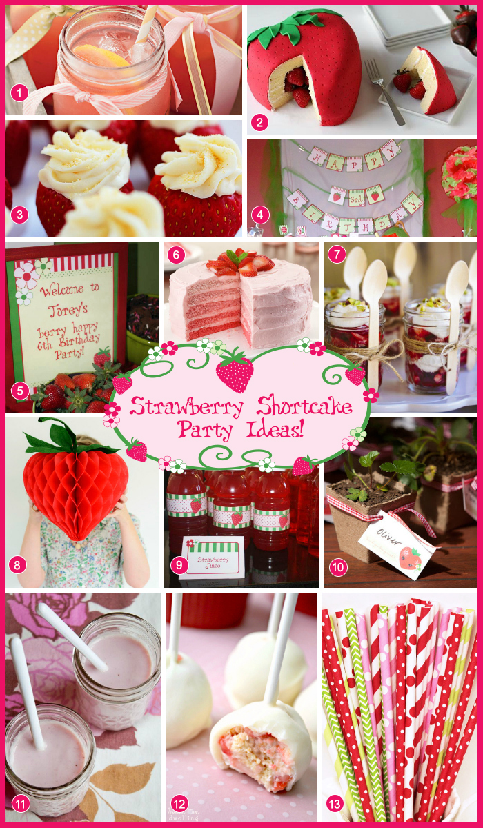 Strawberry Shortcake Party Ideas