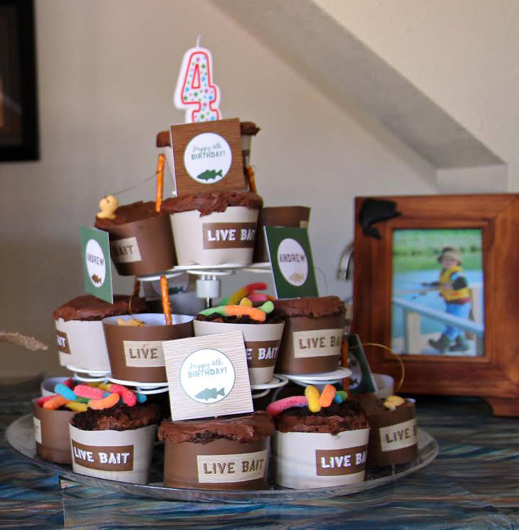 fishing theme first birthday Archives - Cupcakemakeover