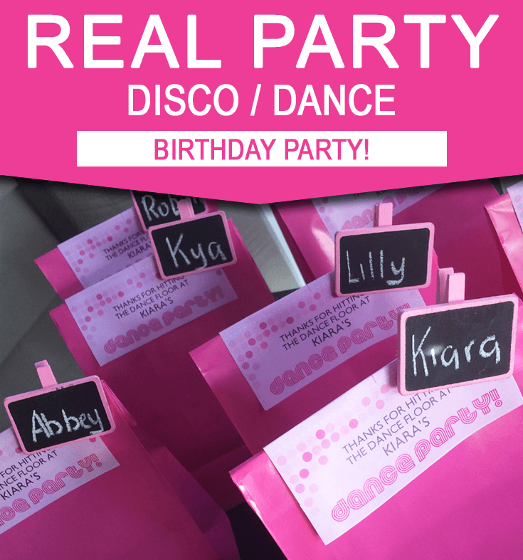Disco Dance Birthday Party Ideas