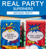 Superhero Birthday Party Ideas