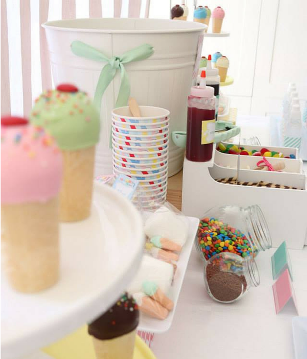 Ice Cream Birthday Party | SIMONEmadeit.com #icecream #icecreamparty