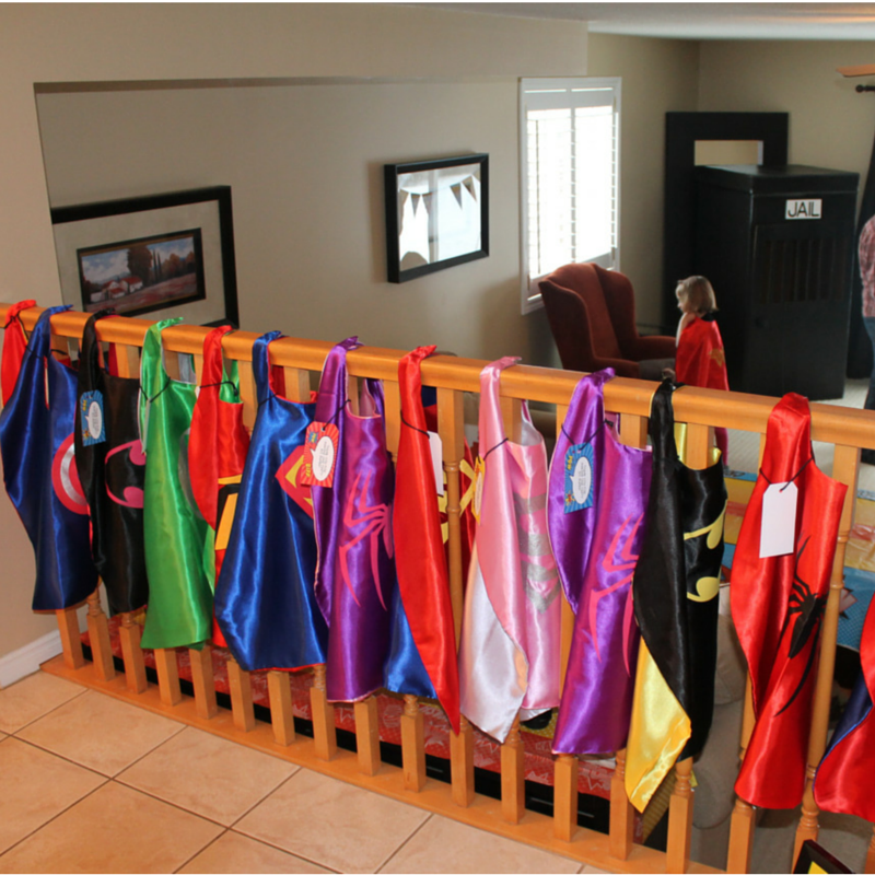 Superhero Party Capes - SIMONEmadeit.com