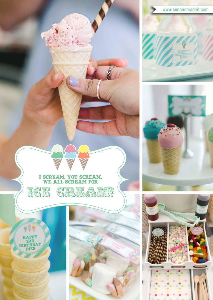 Ice Cream Party | SIMONEmadeit.com