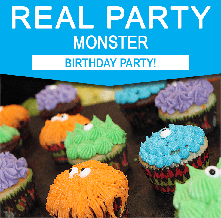 Monster Birthday Party Ideas - Real Party