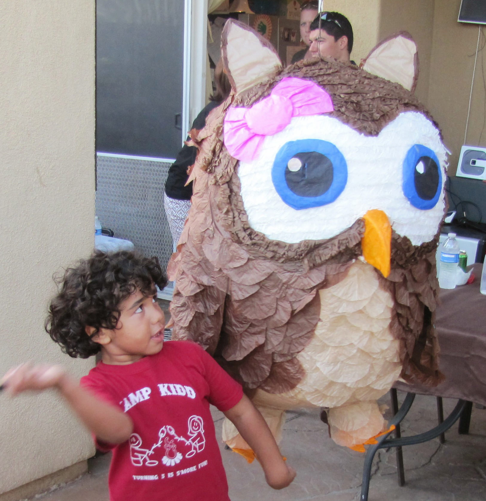 Camping Birthday Party Piñata | Campout Party Theme