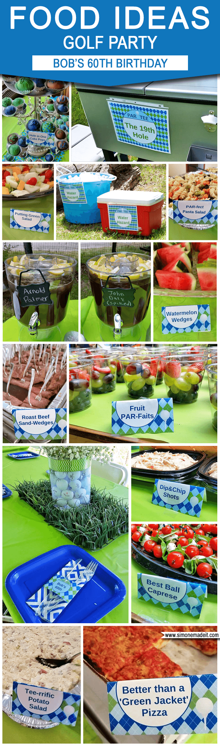 Golf Party Food Ideas Golf Birthday Party Inspiration