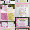 Pink & Yellow Carnival Party Printables