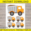 Dump Truck Cutout - medium & small