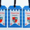 Printable Knights Party Thank You Tags / Favor Tags