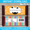 Editable & Printable Monster Birthday Party Candy Bar Wrapper Template