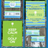 Golf Birthday Party Printable Templates