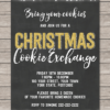 Editable & Printable Christmas Cookie Exchange Invitation Template