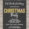 Editable & Printable Christmas Party Invitation Template