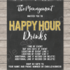 Happy Hour Invite