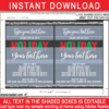 Editable & Printable Holiday Invitations Template