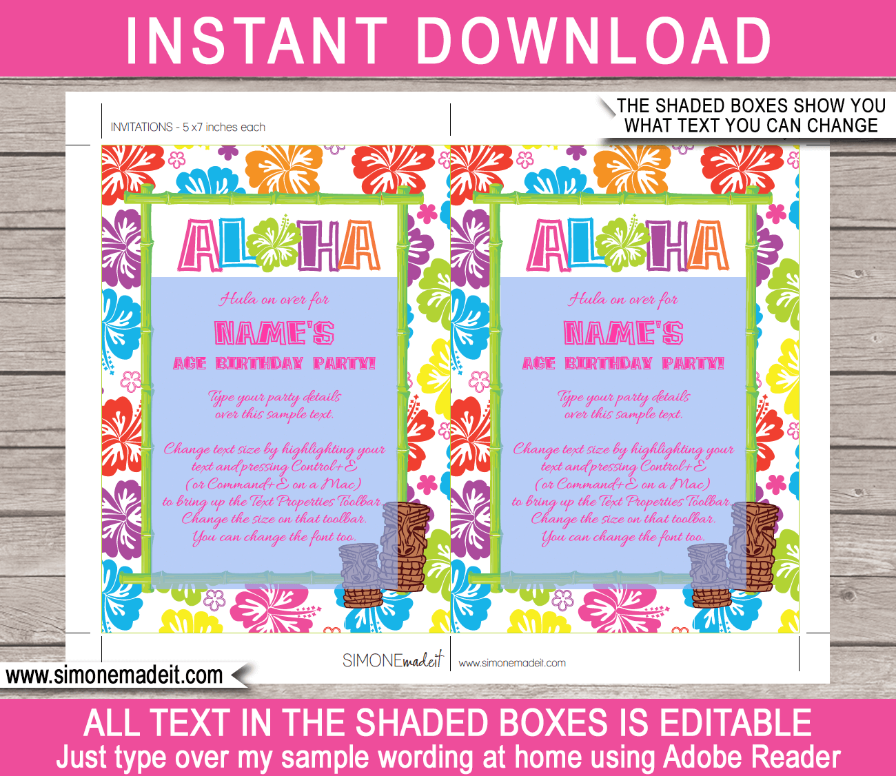 luau-party-printables-invitations-decorations-templates-birthday-party