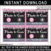 Editable & Printable Pirate & Princess Birthday Party Favor Tags Template