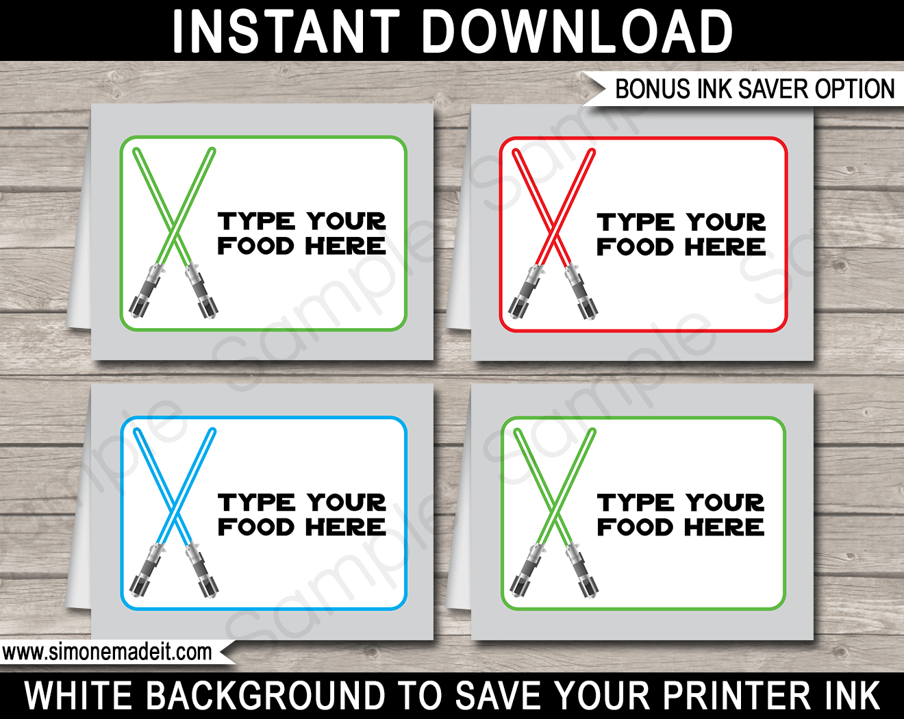 star-wars-party-food-labels-template-printable-birthday-party-decoration