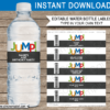 Water Bottle Labels